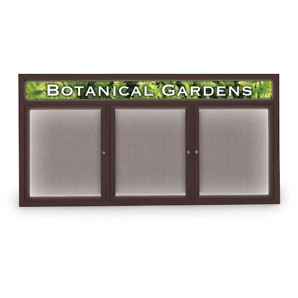 United Visual Products Open Faced Traditional Corkboard, 72x36" UV645A-SATIN-BLACK - main